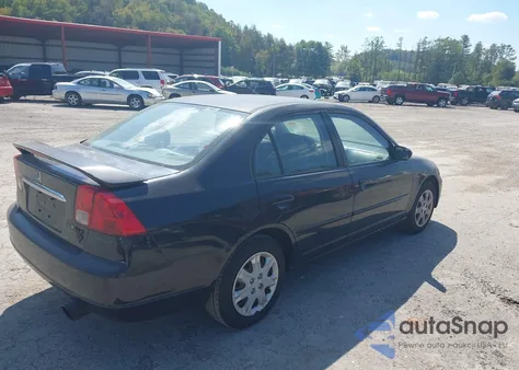 2003 Honda Civic Ex z USA, uszkodzony, nr VIN 2HGES26753H584798